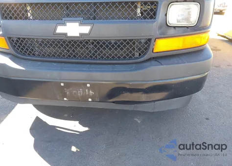 2017 Chevrolet Express 2500 Work Van from USA, damaged, VIN 1GCWGAFF4H1302971